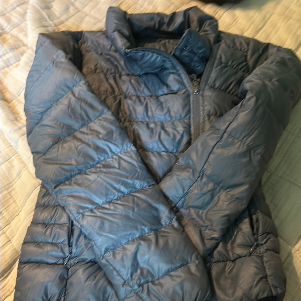 Women's Gray Quilted Jacket